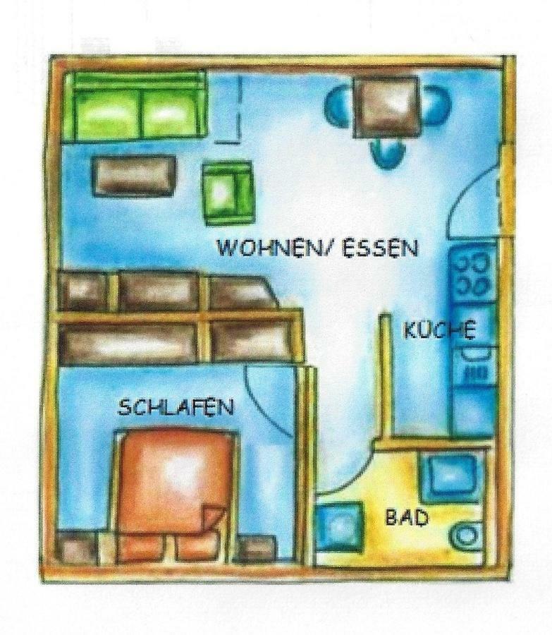 Strandnahe Ferienwohnung Ruegen Dranske Exterior foto